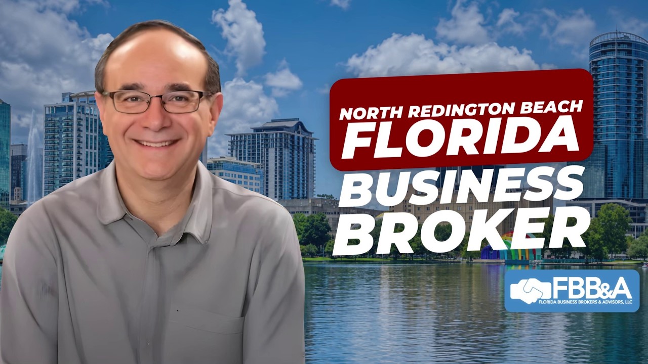 Business broker in North Redington Beach, FL — watch the video