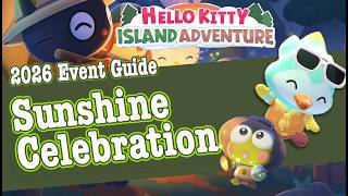 HKIA 2026 Sunshine Celebration Event Guide | Hello Kitty Island Adventure