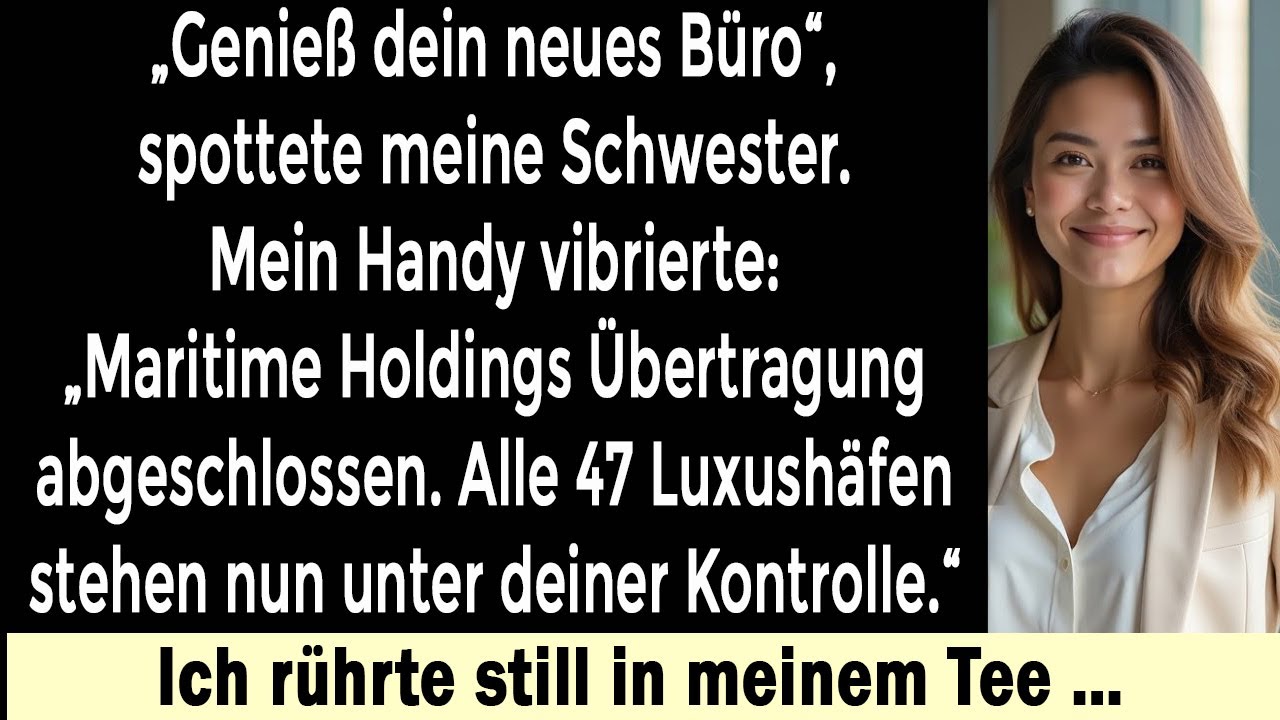 Beim Familienessen gaben sie mir die Garage bis sie erfuhren, wem das Firmenimperium wirklich gehört