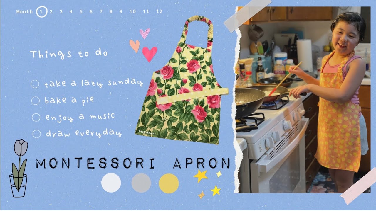 DIY Mommy and Me Apron Pattern - Sarah Hearts