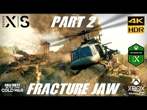Call Of Duty Black Ops Cold War [Xbox Series X 4K HDR Ray Tracing] Gameplay Part 2 Fracture Jaw