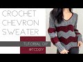 Crochet Chevron Sweater | Tutorial DIY