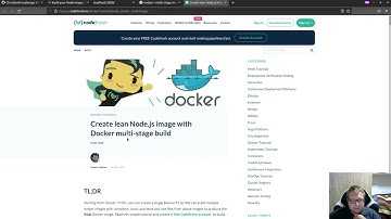 Create Docker Containers for GoLang, NodeJS and Python - Part 2: NodeJS
