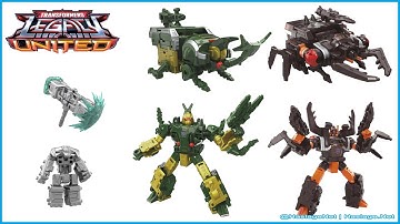 Amazon Exclusive! #Transformers Legacy United Mayhem Attack Squad Chop Shop, Barrage & Malleus