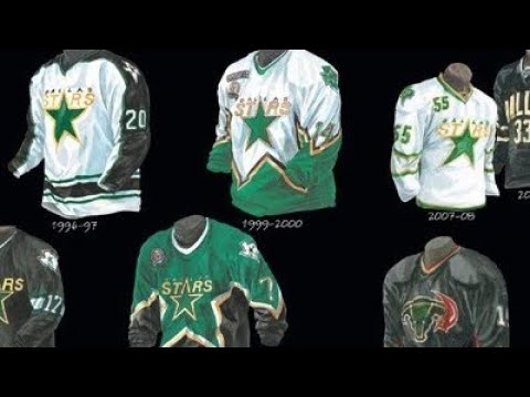 Dallas Stars' Jersey History Ranked