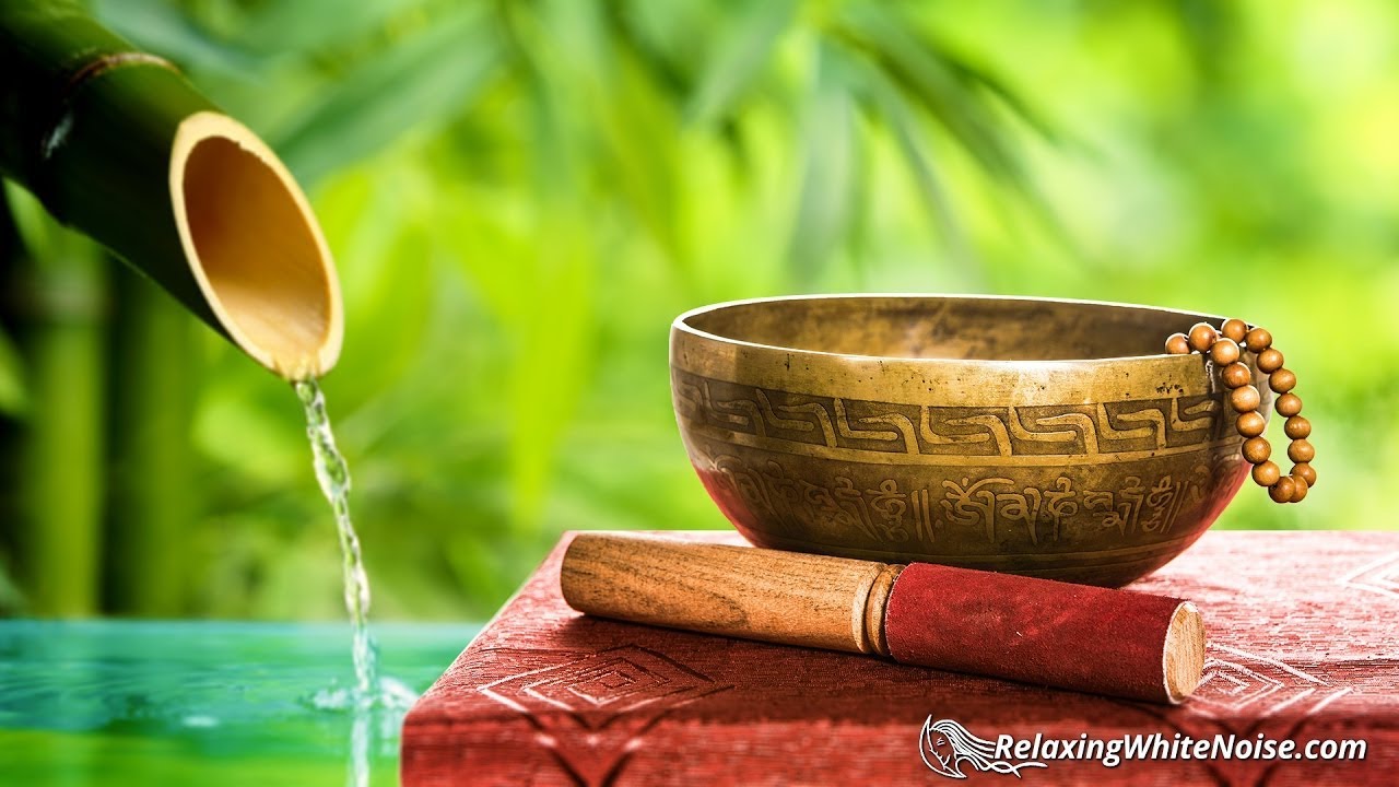 Bamboo Water Fountain + Tibetan Bowls | White Noise for Sleep, Studying, Meditation, Yoga | 10 Hours Bamboo Water Fountain + Tibetan Bowls | White Noise for Sleep, Studying, Meditation, Yoga | 10 Hours