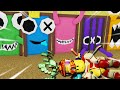 ROBLOX RAINBOW FRIENDS TRANSFORMS INTO DOORS?! (heheh, help...)