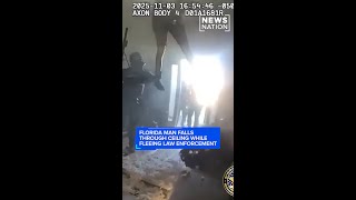 Florida man falls through ceiling while fleeing law enforcement