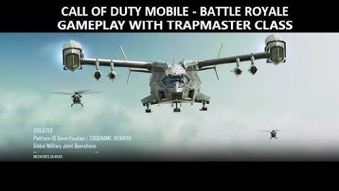 Call of Duty Mobile | Battle Royale | Solo vs Duos gameplay using Trap Master class