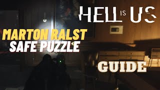 Marton Ralst Safe Puzzle lethe  Hell Is Us