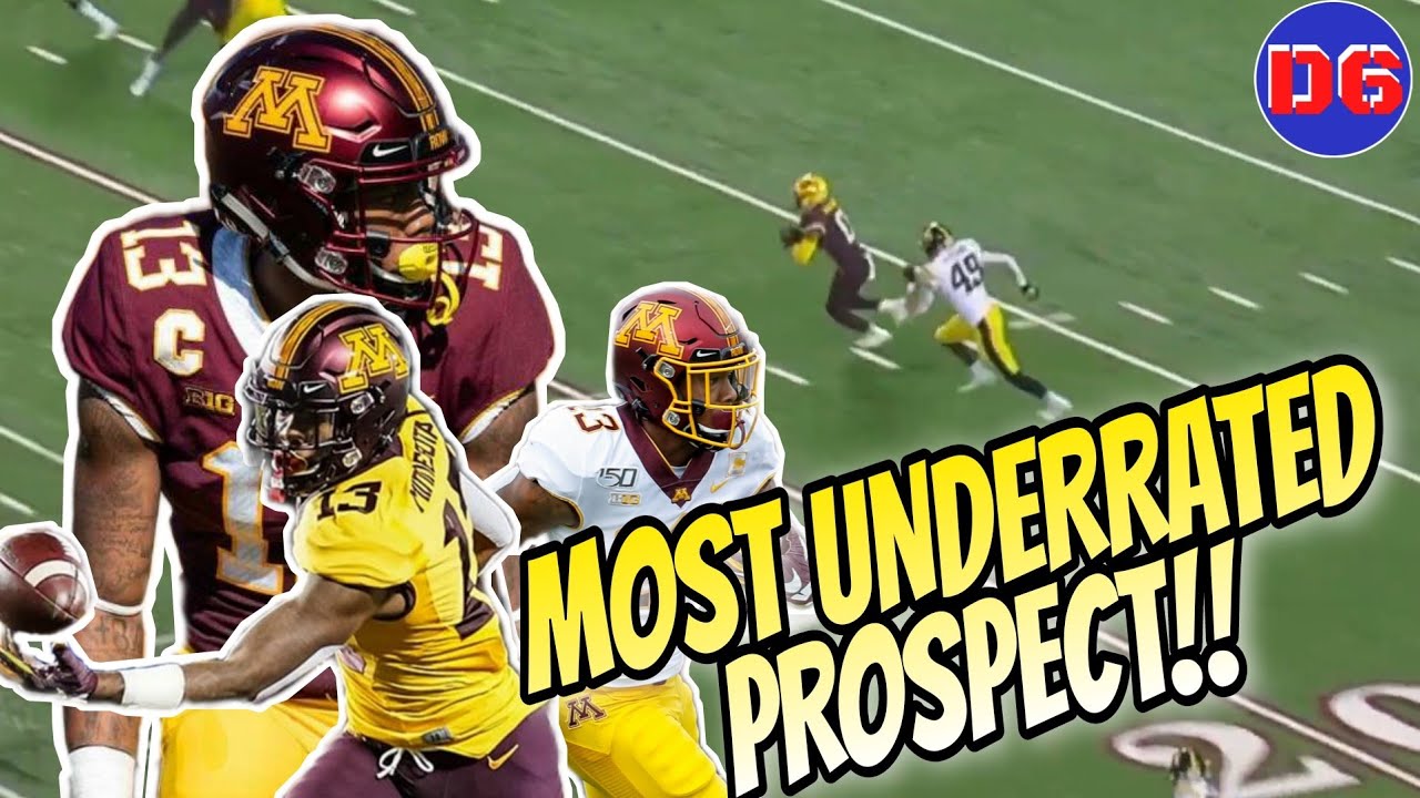 NFL Draft Film Breakdown | Should the Giants Draft Rashod Bateman in the First Round?