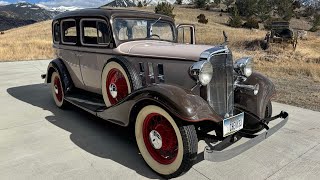 Lot # : 279 - 1933 Chevy Master Eagle Sedan