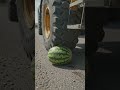 a jcb is Crushing a watermelon 🍉😱🚗 #trending #video #aivideo #viral #video #jcb #watermelon