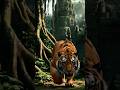 Tiger POV Discovers a Hidden Lost Temple in Angkor Wat Jungle. Then Something Watches Back 🐅#shorts