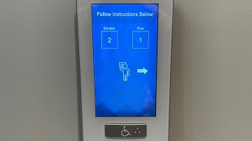 NEW Otis Compass 360 Elevonic R Modded Elevators at Commonwealth Building, Pittsburgh, PA