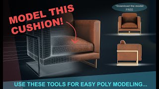3ds Max Poly Modeling Tutorial: Easily Model A Cushion
