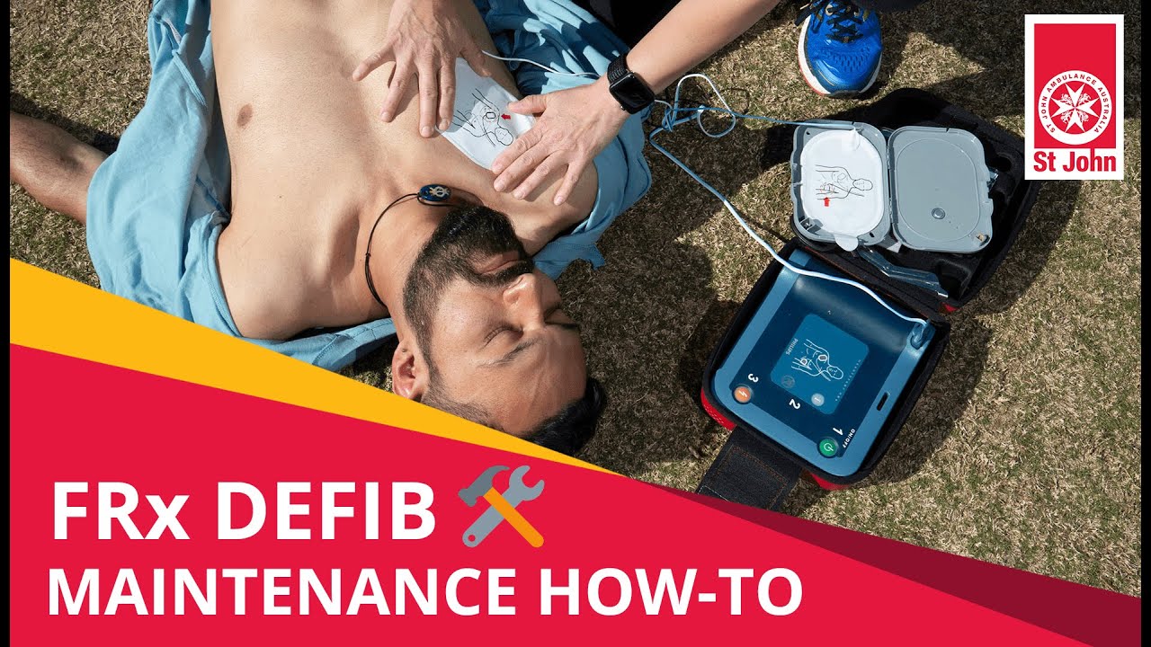 How to maintain your Philips FRx Defibrillator