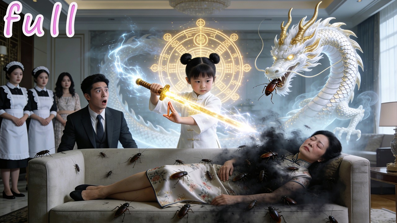 امرأة ثرية لعينة. طفلة عمرها 5 سنوات دخلت القصر وعالجتها وهزمت ساحر اللعنة!