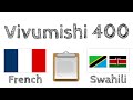 Vivumishi muhimu 400 - Kifaransa + Kiswahili