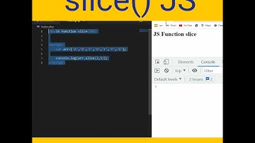 what is slice function in JS || slice function || JS || #slice #javascript #learnwiths2