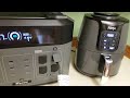 Testing the FFpower BP2000 - Powering a Ninja Air Fryer with Ease