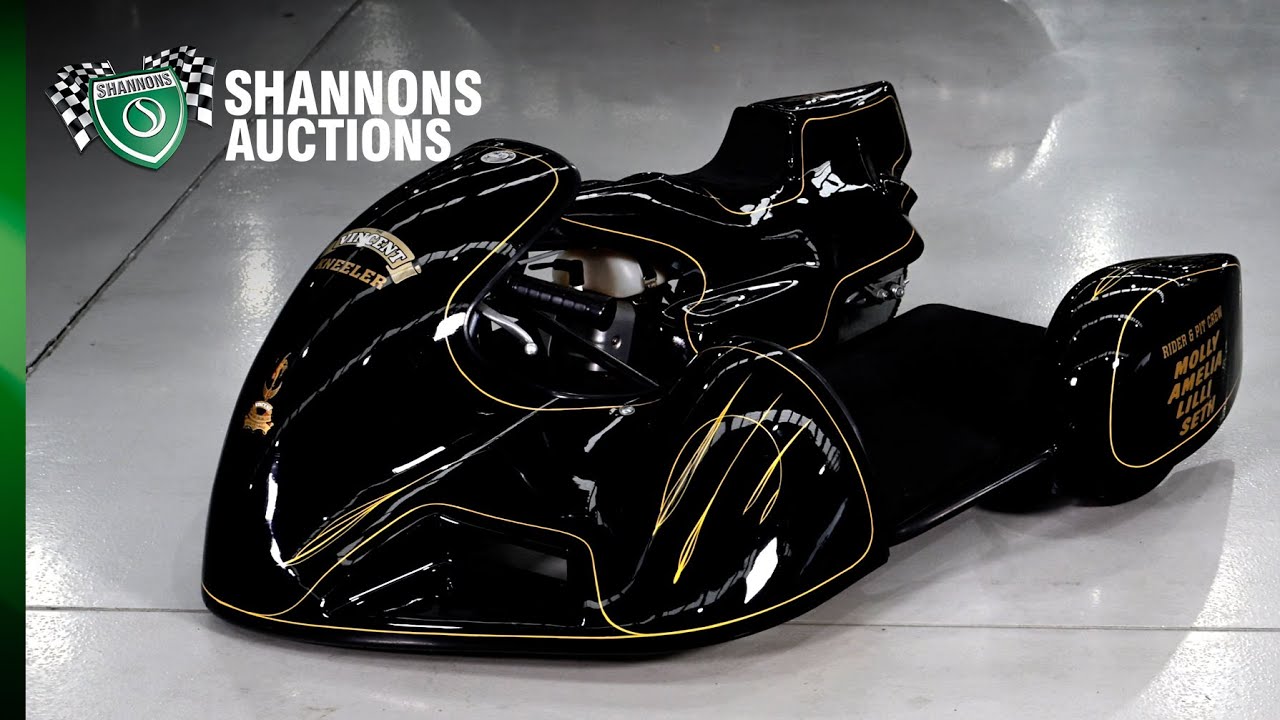 Mini Kneeler Vincent H.R.D' Livery - 2022 Shannons Autumn Timed Online Auction