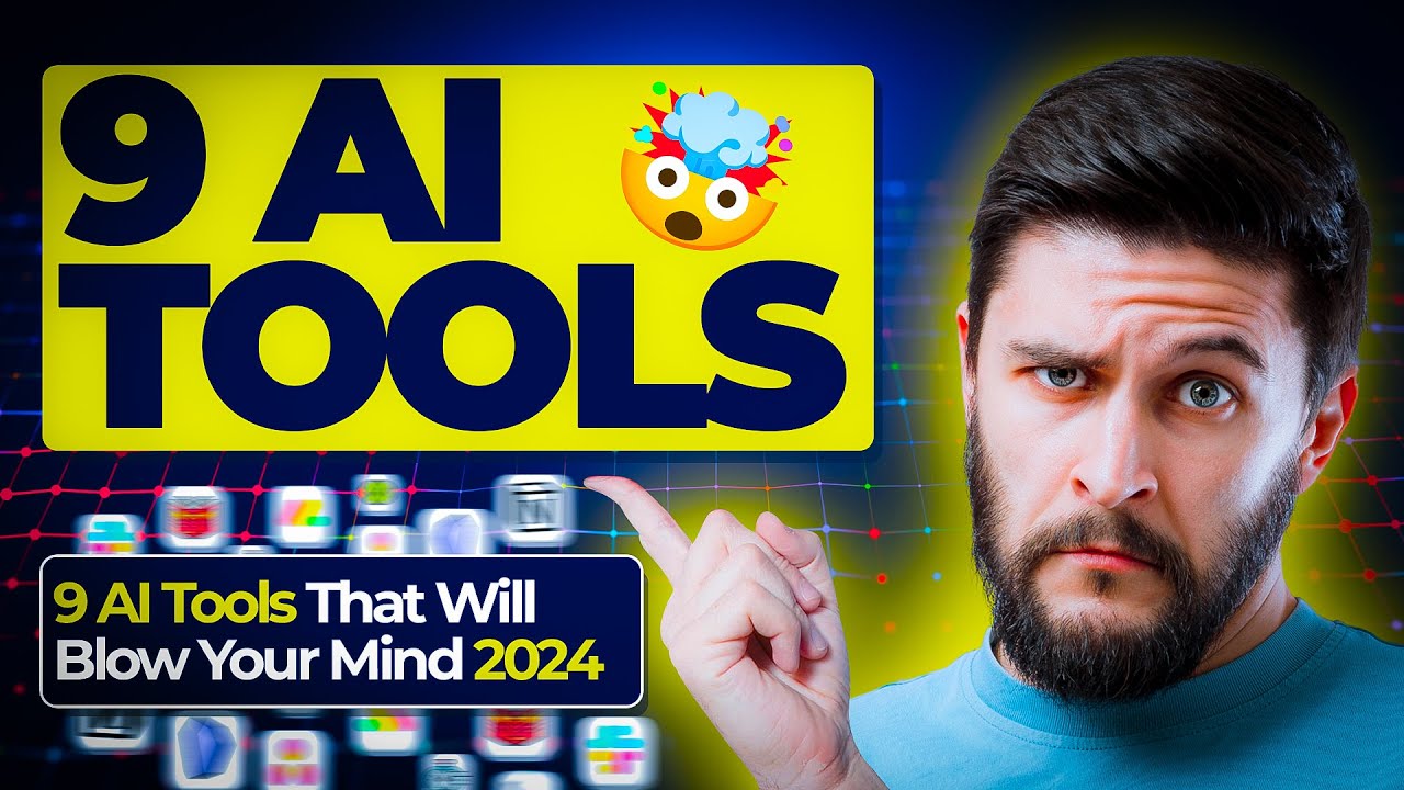 9 AI Tools That Will Blow Your Mind 2024🤯🤯🤯 - YouTube