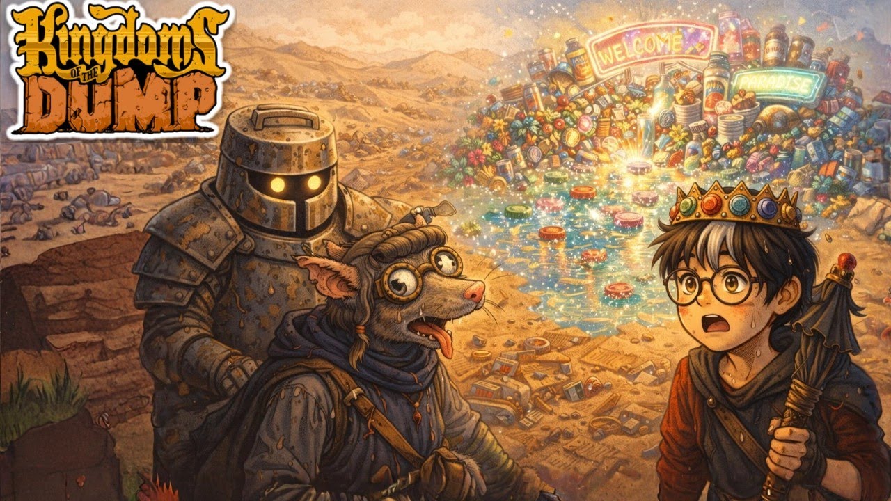 ITS SOOO HOT in the DESERT OF TRASH!  | Kingdoms of the Dump PT 3