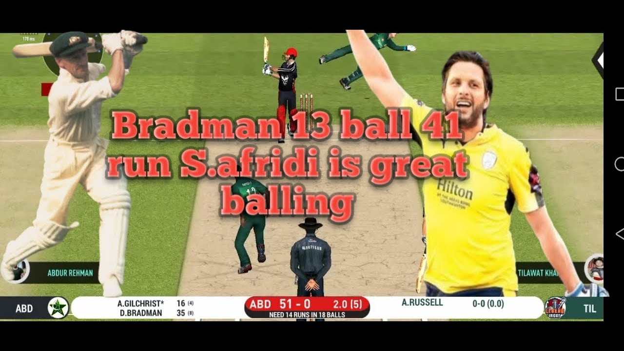 Real cricket 20 ace vs ace full match highlight - YouTube