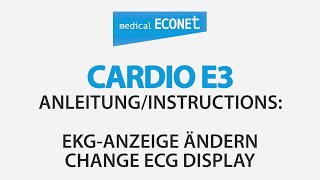Information Cardio E3 - EKG-Anzeige Ändern / Change ECG Display Update