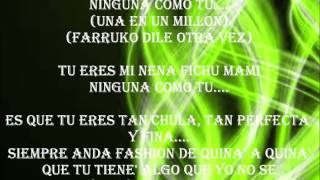 Nena Fichu (Remix) Farruko Ft. Daddy Yankee (Letra )
