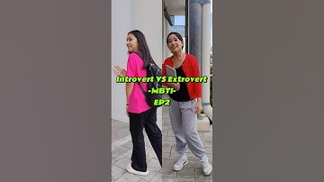 Introvert VS Extrovert | MBTI ep2 🧸💌  #introvertvsextrovert