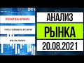 Анализ рынка 20.08.2021 / Красный день календаря на рынка, отчеты МТС, Газпромнефть, Магнит