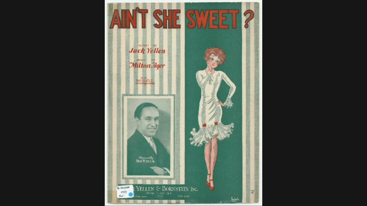 Ain't She Sweet - Mr. Ford and Mr. Goon Bones - circa 1940s recording