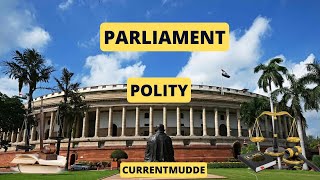 Indian Polity | संसद | Parliament | Loksabha | Rajyasabha |Indian Polity | भारतीय राजव्यवस्था