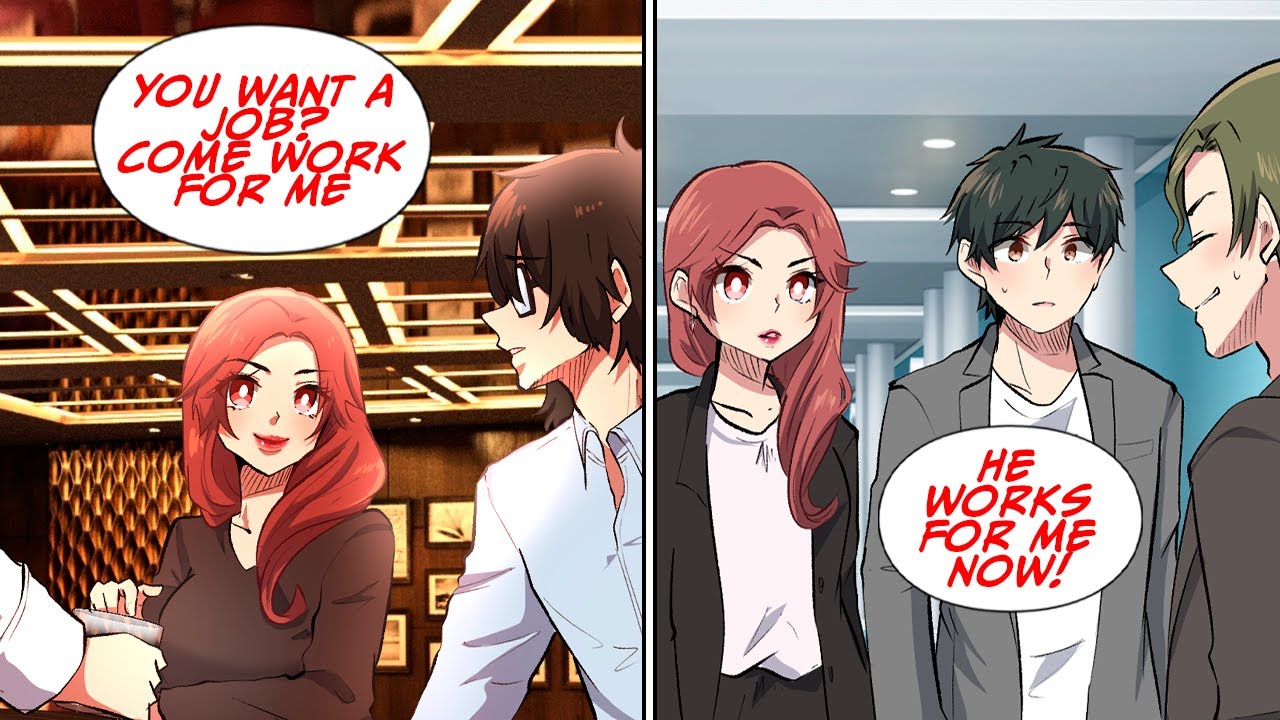 After quitting my job, I headed to the bar… But then I met this girl there and… [Manga Dub]