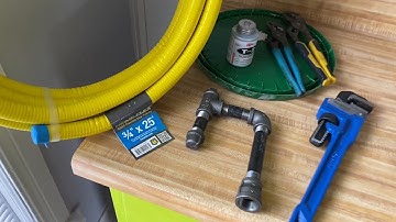 How to make a gas sediment trap