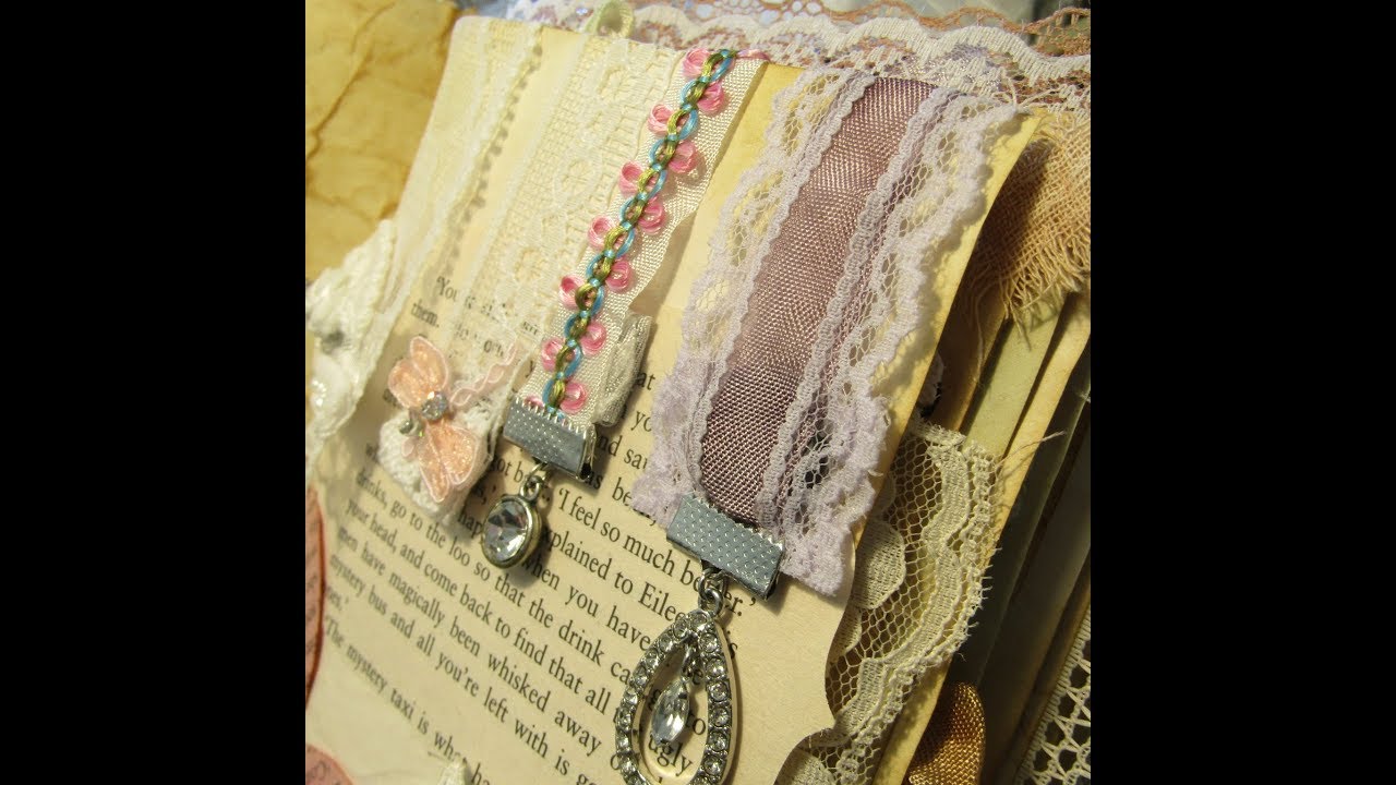 Junk Journal Embellishment Tutorial YouTube