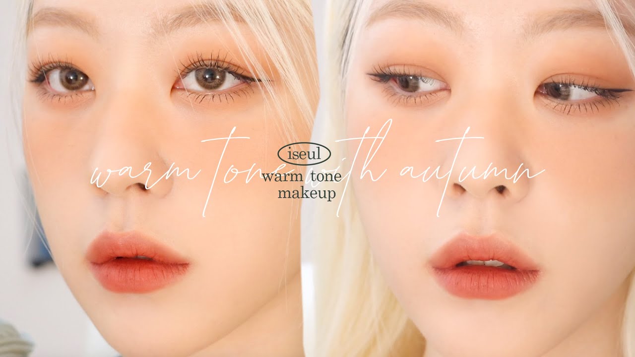 🥕웜톤추천!! 브릭 오렌지 쿠키 메이크업🍪(ft.달바)