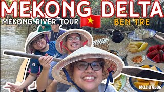 Mekong River Ben Tre FULL Experience Part 2- Ho Chi Minh City Travel Vlog Vietnam🇻🇳 2024|MOJHI VLOG