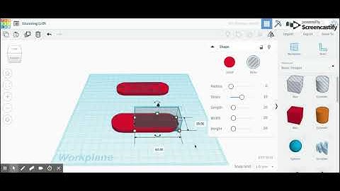 TinkerCAD Keychain Step 6