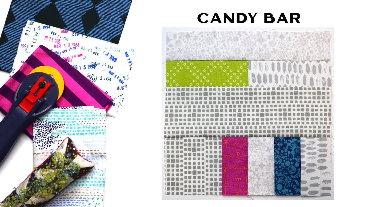 Sew Modern Quilts: Candy Bar for the Modern Quilt Block Series