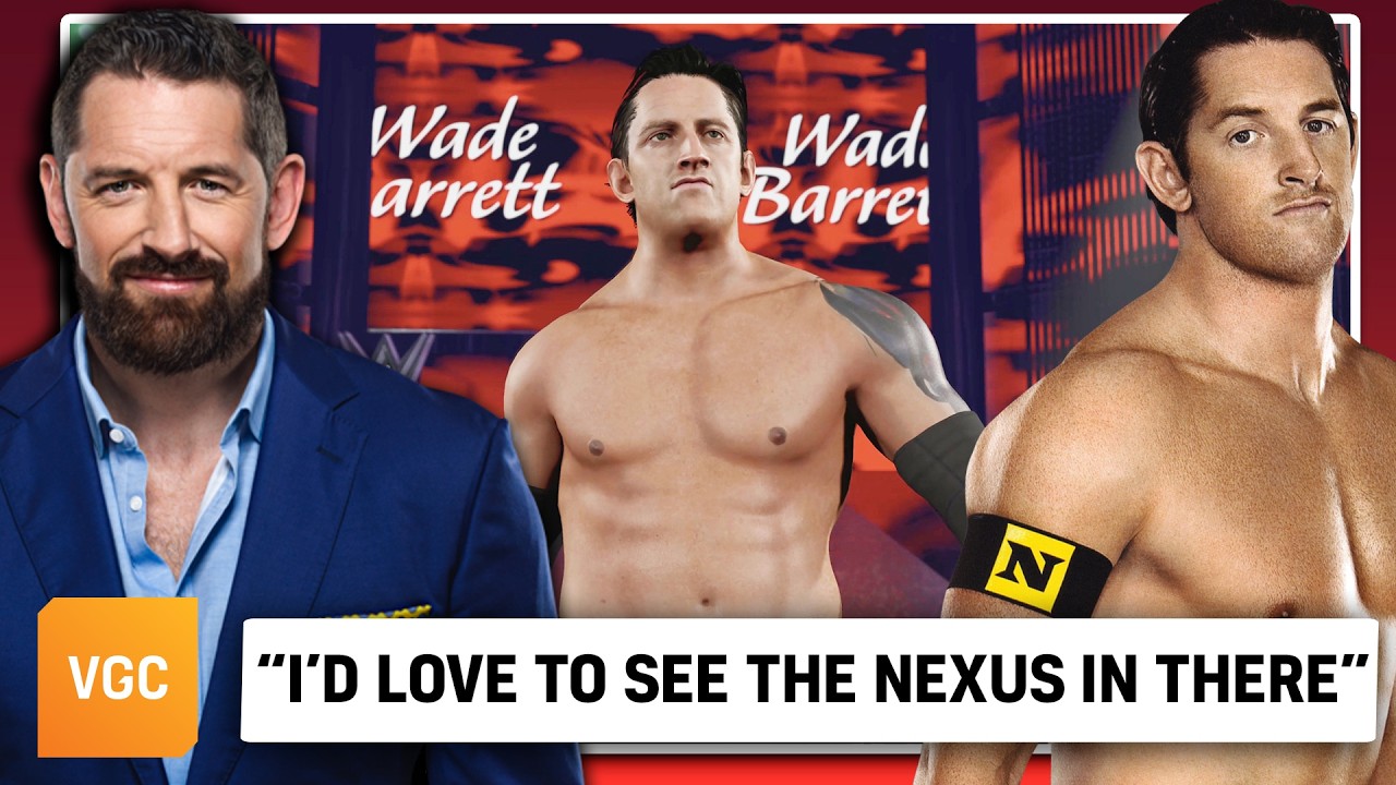 WWE's Wade Barrett wants to see THE NEXUS in WWE 2K