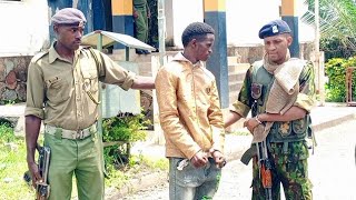 The fearless armed Baringo bandit threatened to shoot police at the station after being arrested