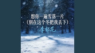 想你一遍雪落一片 (别在这个冬把我丢下)