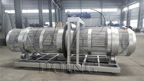 The dry sieve applied for cassava/tapioca/manioc processing machine