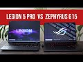 Lenovo Legion 5 Pro vs Asus Zephyrus G15 - Not What I Expected (Battle of the 3070s)