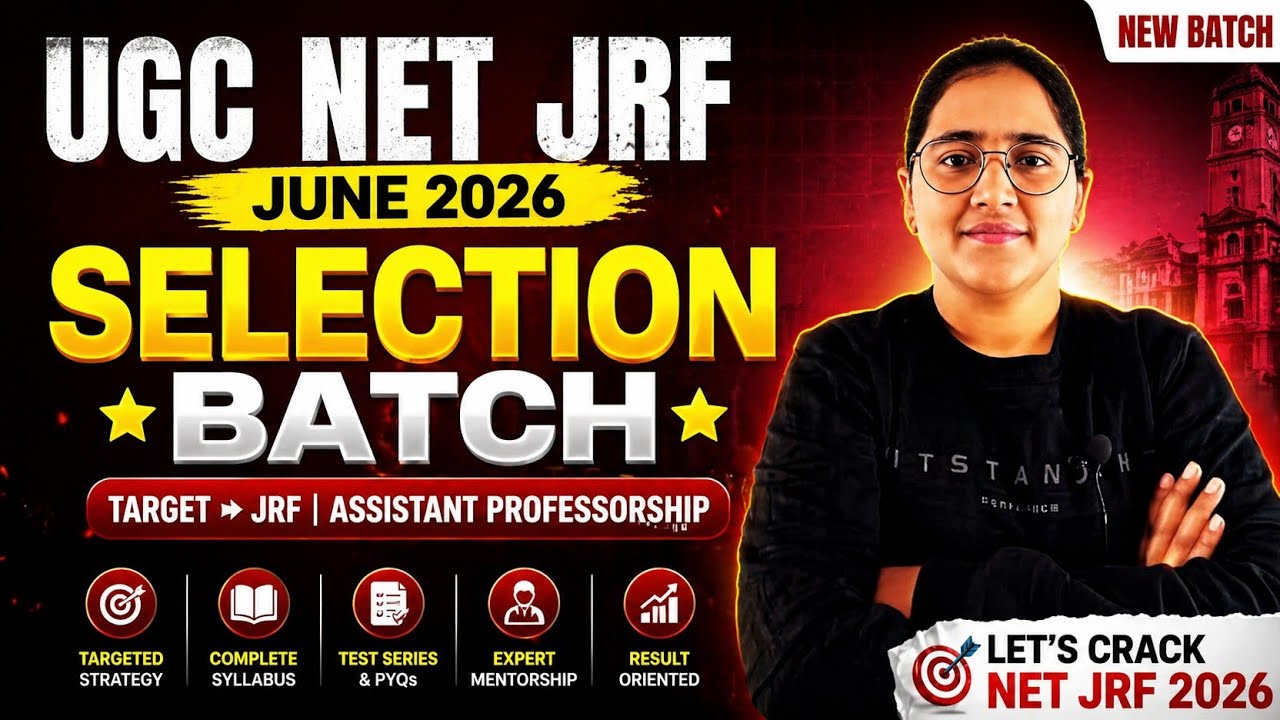 UGC NET JRF June 2026 | UGC NET JRF Crack NET JRF in First Attempt 💯 by ...