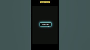 Neon Hover Effect on Button #htmlcss #cssanimation #coding #frontenddevelopment #html #shorts