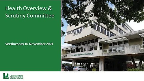 Health Overview & Scrutiny Committee - 10 November 2021